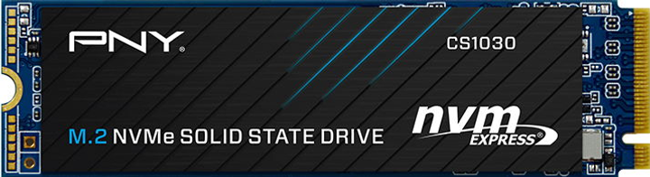 SSD 250Гб, M.2 2280/PCI-E 3.0x4 NVMe, PNY CS1030 (M280CS1030-250-RB) 3D NAND, R/W 2500/1100Mb/s купить по самой низкой цене