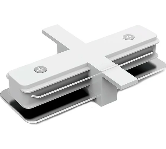 Коннектор GAUSS (TR132) для соединения трековых шинопроводов, I-образный, белый купить по самой низкой цене