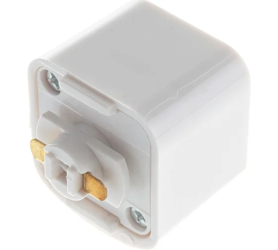 Адаптер GAUSS (TR123) для подключения  светильника к трековой системе, цвет белый купить по самой низкой цене