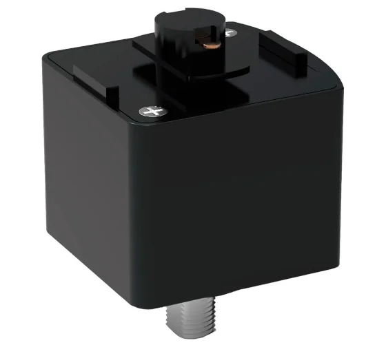 Адаптер GAUSS (TR124) для подключения  светильника к трековой системе, цвет чёрный купить по самой низкой цене