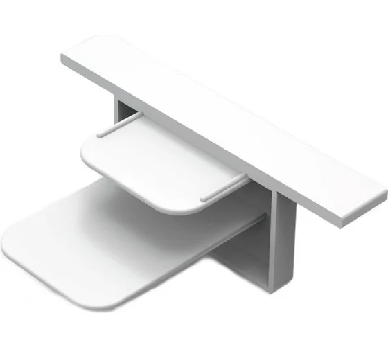 Заглушка для  встраиваемого трекового шинопровода Gauss (TR144), цвет белый купить по самой низкой цене