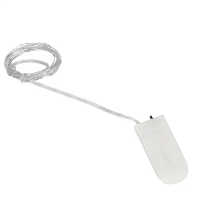 Гирлянда ёлочная Springos (CL4101) 2м, 20 светодиодов, микропровод, многоцветная, на батарейках 2xCR2032 купить по самой низкой цене