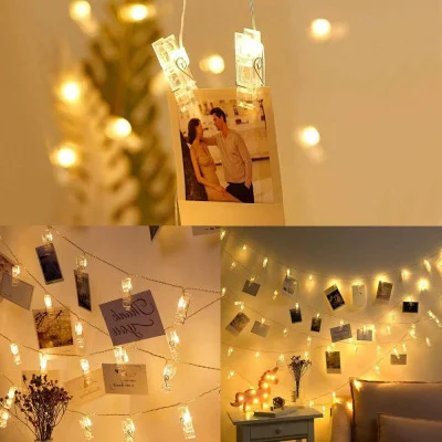 Гирлянда ёлочная Springos (CL4132) 2.85м, 20 тёпло-белых светодиодных клипсов, питан. от батар. 3*АА купить по самой низкой цене