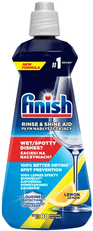 Ополаскиватель для посудомоечной машины  FINISH 400ML LEMON (065718) купить по самой низкой цене