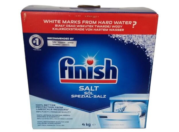 Соль для посудомоечных машин  FINISH 4KG / 7397 купить по самой низкой цене