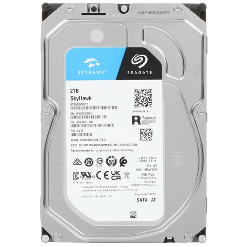 HDD SATA3 2TB SEAGATE SkyHawk ST2000VX017 (256MB, 5400rpm) HDD SATA3 2TB SEAGATE SkyHawk ST2000VX017 (256MB, 5400rpm) купить по самой низкой цене