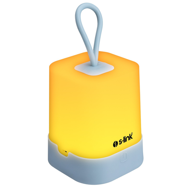 Фонарь аккумуляторный S-link SL-F141 1W Led 1200mAh Rechargeable Touch On/Off (Голубой) купить по самой низкой цене