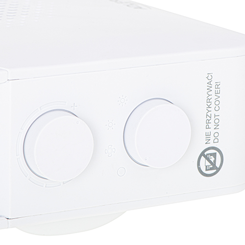 Тепловентилятор напольный Adler AD 7725w (1000/2000Вт) White купить по самой низкой цене