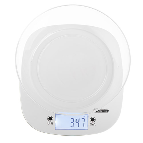 Весы кухонные с чашей Mesko MS 3179w (электрон, до 5кг/0.001кг.,белые) купить по самой низкой цене