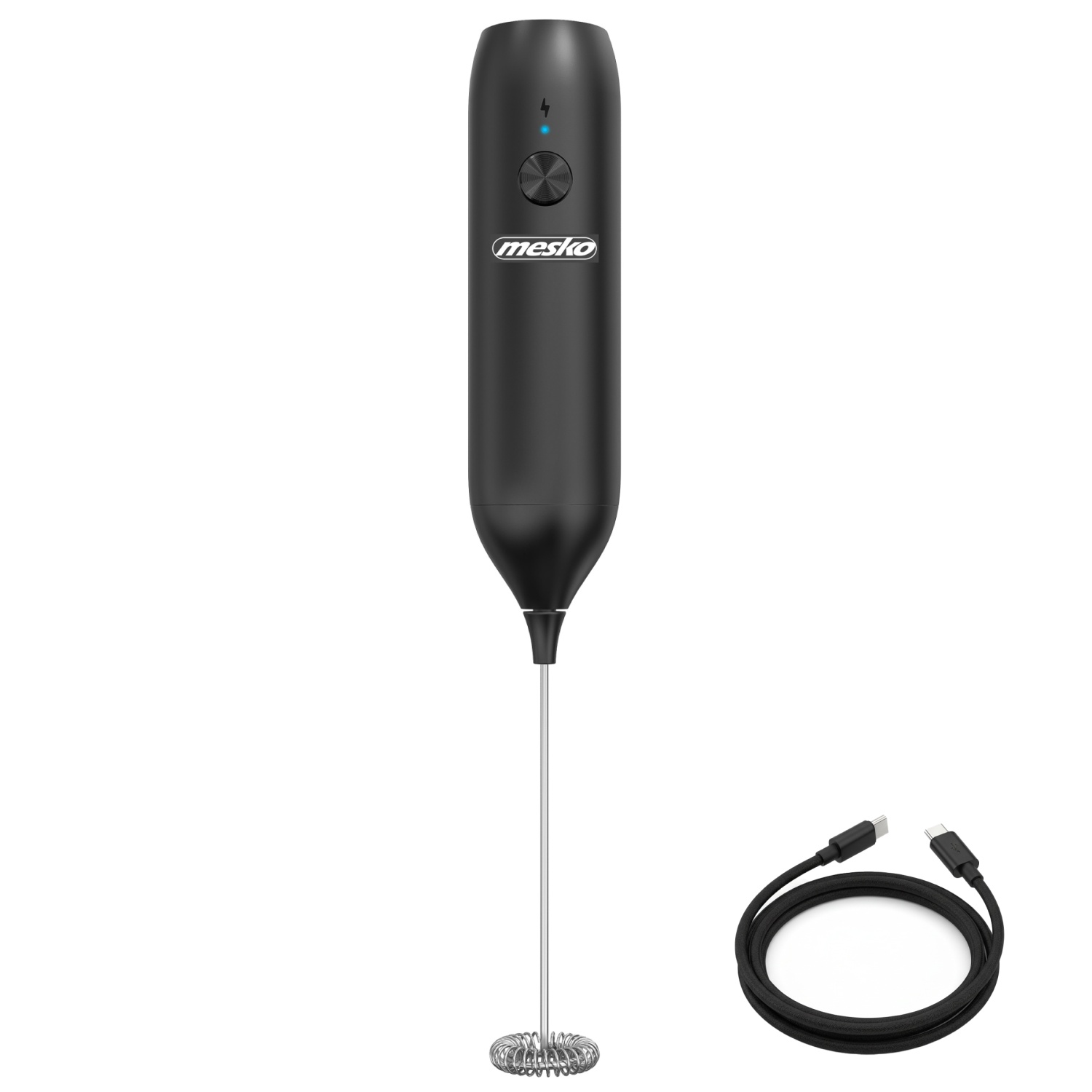 Вспениватель (капучинатор) молока Mesko (MS 4534) погружной, аккум. 3,7V/1500mAh, заряд.через USB купить по самой низкой цене
